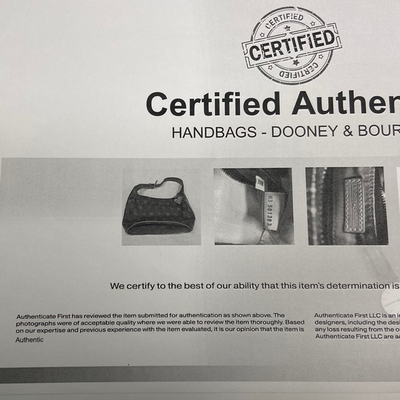 VINTAGE Dooney & Bourke MULTICOLOR COLORFUL Monogram  MINI Hobo AUTHENTICATED - Picture 13 of 13